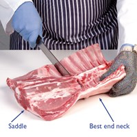 Best End Neck – Short and un-split Meat Cut Spec Step 2